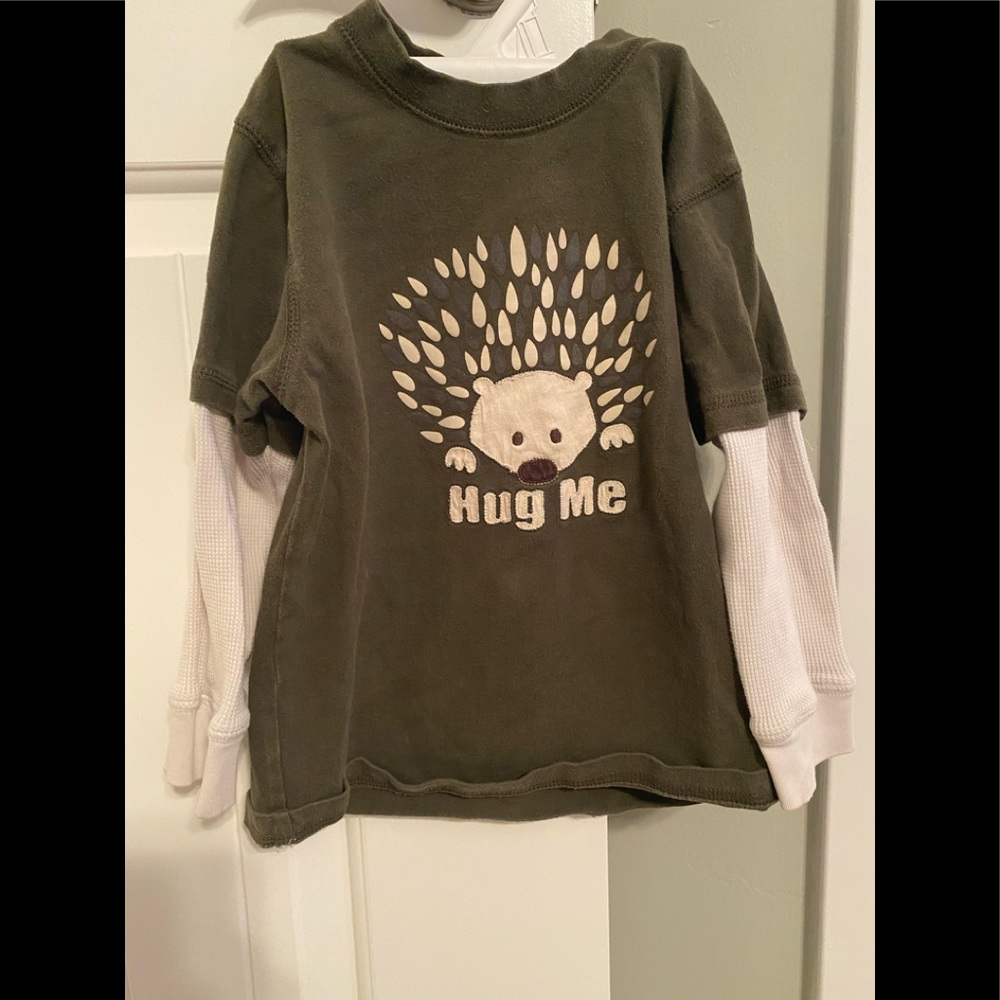Gymboree 4T Hug Me long sleeve shirt